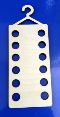 Органайзер для мулине 12 цв. 16х6,5 см 10шт/упак