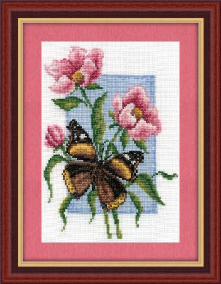 Набор для вышивания «Panna» Б-0115 Адмирал,13 x 19 см