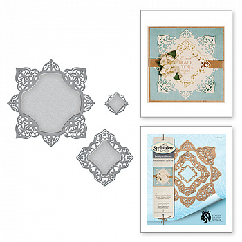 Набор ножей Spellbinders® Shapeabilities® «Юбилей Ренессанса: Миланский медальон»