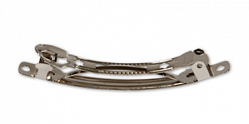 Заготовки для заколок DC-302/2 "Zlatka" 8 см 2 шт №02 под никель