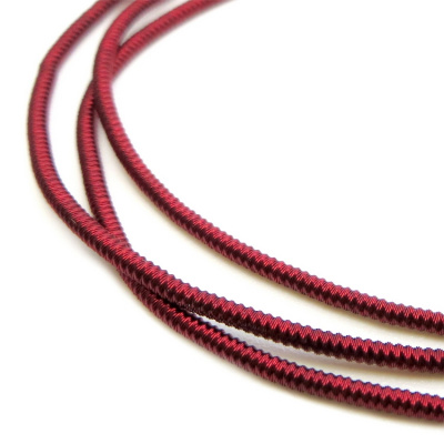 Канитель мягкая, гладкая KAN/MF1-09 глянец, темно-бордовый