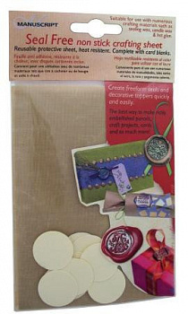 Листок для создания отделяемых печатей с заготовками