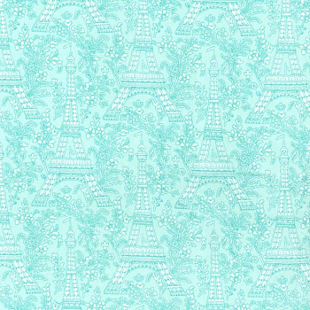 Ткань 100% хлопок, ширина 110 см, Michael Miller CX1248-AQUA-D