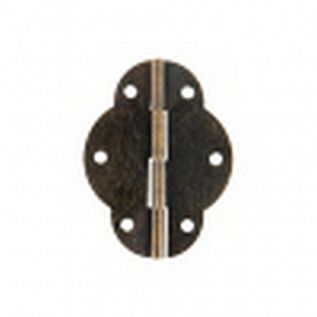 Декоративная петля для шкатулок MMG-027 "Mr. Carving", металл 4.7 x 3,5 см, цвет №2 бронза