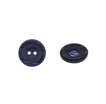 Пуговица в тубе 0311-1186A - цвет синий 24L - уп/36 шт