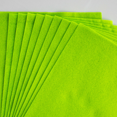 Фетр декоративный "Рукоделие" 180г,1мм (лайм)