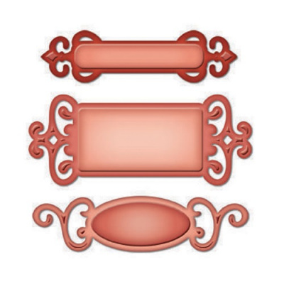 Набор ножей Spellbinders® Shapeabilities® "Модные теги 1" 