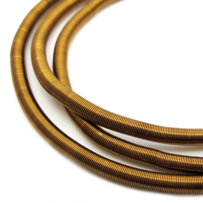 Канитель мягкая, гладкая KAN/MS3-32  матовый, античная бронза