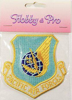 Термоаппликация Hobby&Pro AD1353 PACIFIC AIR FORCES голубой 	