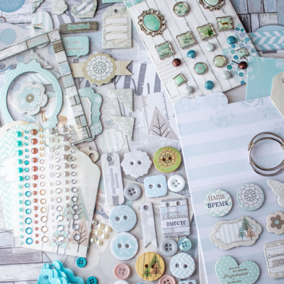 Коллекция для скрапбукинга Рукоделие™ Зимняя прогулка