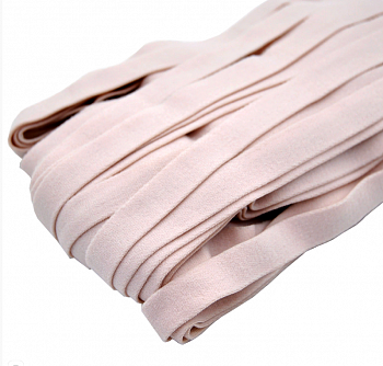 STD/66 эластичная отделочная лента 14 мм х 25 м, светло-розовый