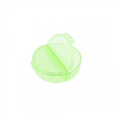 Контейнер "Gamma" T-33 , 2 секции со съемной крышкой, цв.салатовый/прозрачный