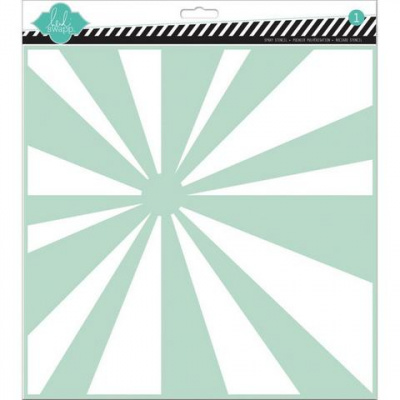 Трафарет-маска "American Crafts" Heidi Swapp HS00714 «Sunshine»30х30 см