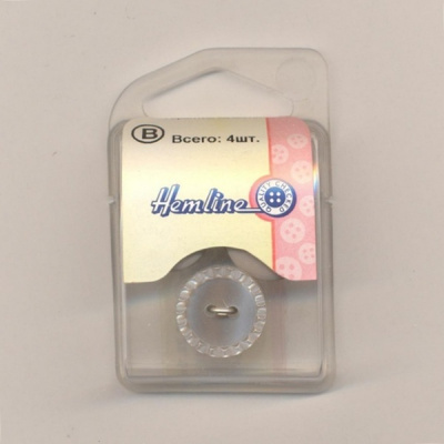 Пуговица Hemline "Basic" 18 мм, 4 шт/упак