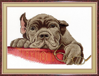 Набор для вышивания «М.П.Студия» НВ-538 " Шерлок" 20*28 см.