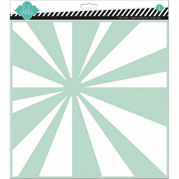 Трафарет-маска "American Crafts" Heidi Swapp HS00714 «Sunshine»30х30 см