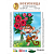 Схема-средняя на иск.шелке  «Искусница» БЛП-105 Обезьянка с букетом