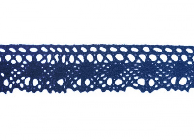 Кружево CL-071,  20мм*20м , цвет: JD054 т.синий