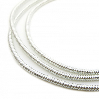 Канитель мягкая, гладкая KAN/MF1-01  глянец, серебро