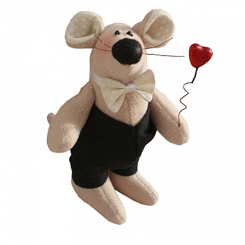 Набор для изготовления игрушки  "LOVE STORY" LV002 Жених 18см