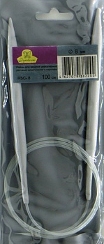 Спицы для вязания круговые«Рукоделие» RSC-8 100см.*8.0мм