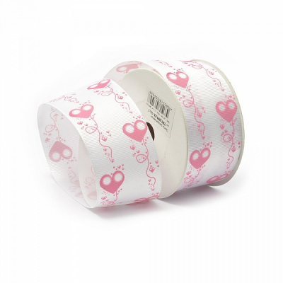 Лента репсовая с рисунком, шир. 40 мм, дл. 9,14 м, TBY.ЛРР.ZX-14.1-01