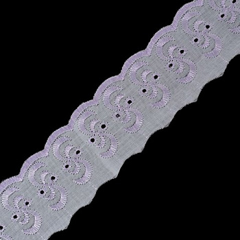 Шитье арт.ТСВ-20S3 (2195) цв. 164 сиреневый шир.5см 100% п/э, 13,71 м