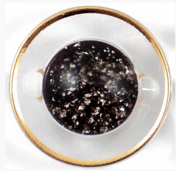 Пуговицы  в тубе  "Колибри" AK 01 gold 24L  24шт.