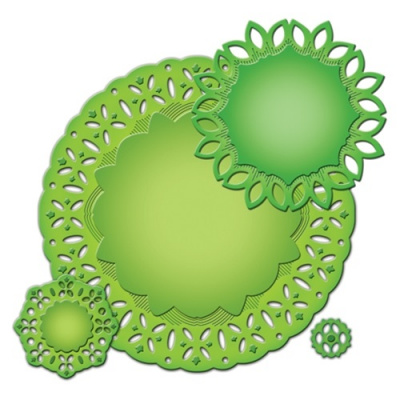 Набор ножей Spellbinders® Decorative Elements® "Восхитительные окружности"