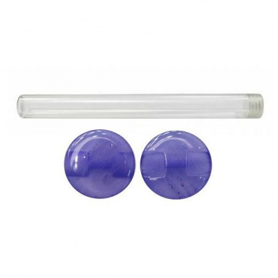 Пуговицы в тубе 0311-0398А  20L, 36 шт. C252 сиреневый