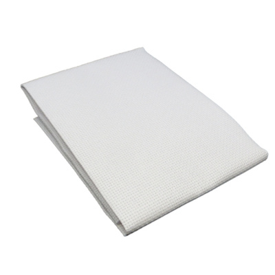 Канва №14  аппретированная цвет белый 50 х 50 см