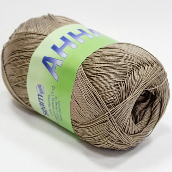 Анна 16, пряжа для ручного вязания 100г/530м (365 холст)