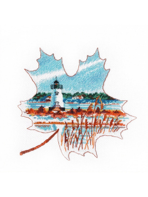 Набор для вышивания «Овен» 1269 "Свет Эдгартауна" 16 х 16 см