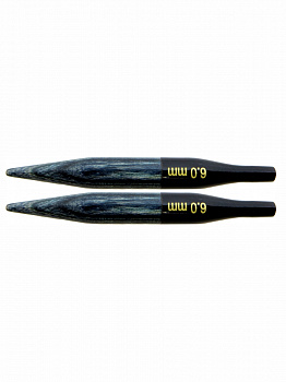 Спицы ультракороткие деревянные съемные Indigo KnitPro 5 см, 6.00 мм 20687
