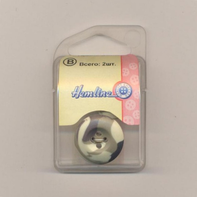 Пуговица Hemline "Prints" 23 мм, 2 шт/упак