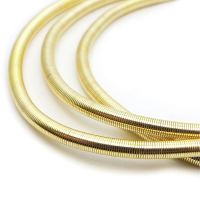 Канитель мягкая, гладкая KAN/MS3-29  матовый, золото
