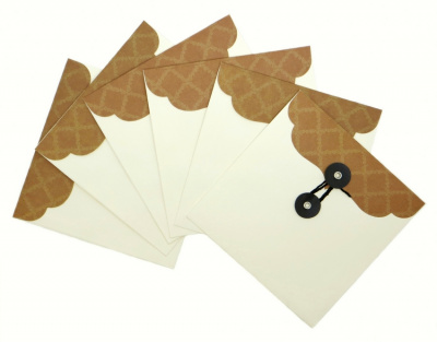 Конверты декоративные "Рукоделие" BSE-03S (6шт.) 