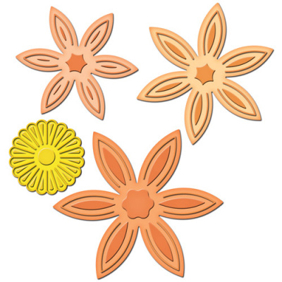 Набор ножей Spellbinders® Shapeabilities® "Маргаритка"