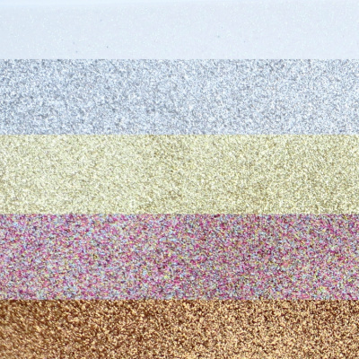 Фоамиран "Астра" с глиттером, EVA-1012, ассорти, 20*30 см, 2 мм, 5 листов №2
