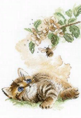 Набор для вышивания «Риолис» 1996 «Полет шмеля» 21 х 30 см