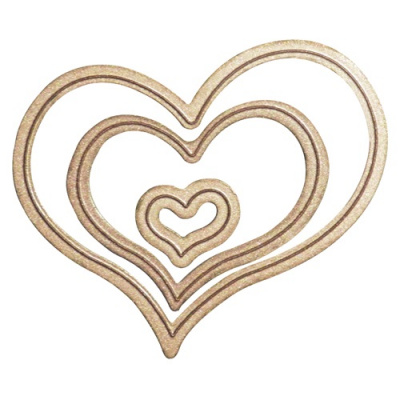 Набор ножей Сердца 1