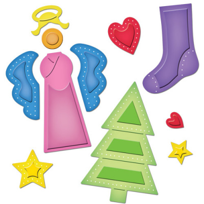 Набор ножей Spellbinders® Shapeabilities® "Рождественские штучки"