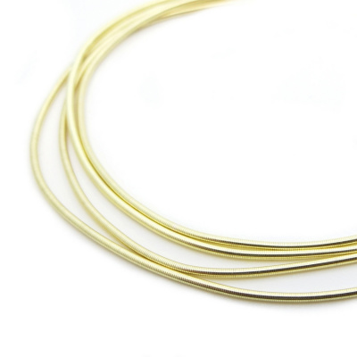 Канитель мягкая, гладкая KAN/MD0,7-03  глянец, светлое золото