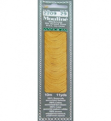 Мулине Спираль «Madeira»100% хлопок, 10 м 2209