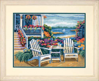 20070-DMS Набор для рукоделия 41*30 см"Уединение на берегу"