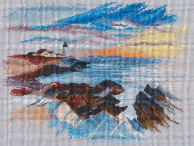 Набор для вышивания «Овен» 1579  "Палитра заката"  26 х 20 см