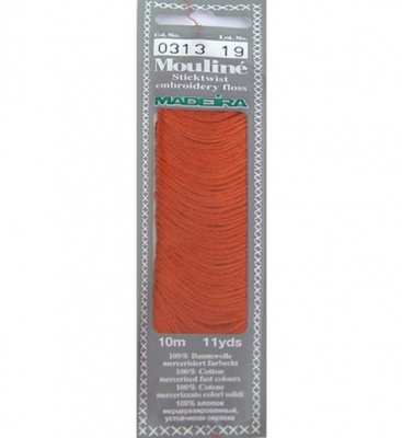 Мулине Спираль «Madeira»100% хлопок, 10 м 0313