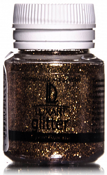 Декоративные Блестки LuxGlitter Бронза 20 мл