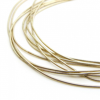 Канитель мягкая, гладкая KAN/MD0,5-102 глянец, кремовый