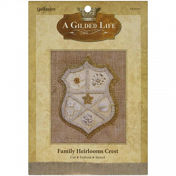 Набор мини-ножей для вырубки «Family Heirlooms Crest»